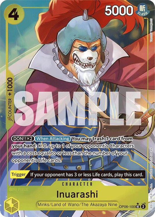 Inuarashi (OP06-100) (Full Art) PRB01