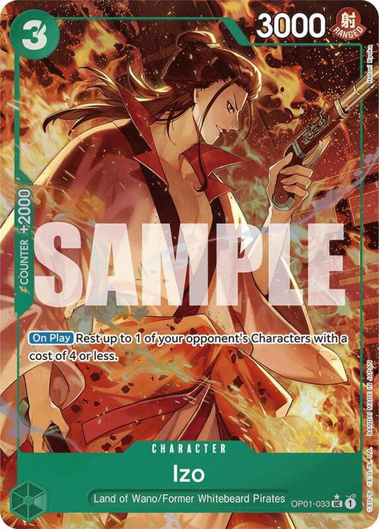 Izo (OP01-033) (Parallel Alt.) PRB01