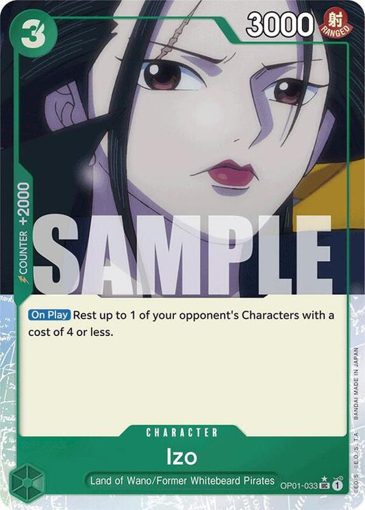 Izo (OP01-033) (Full Art)  PRB01