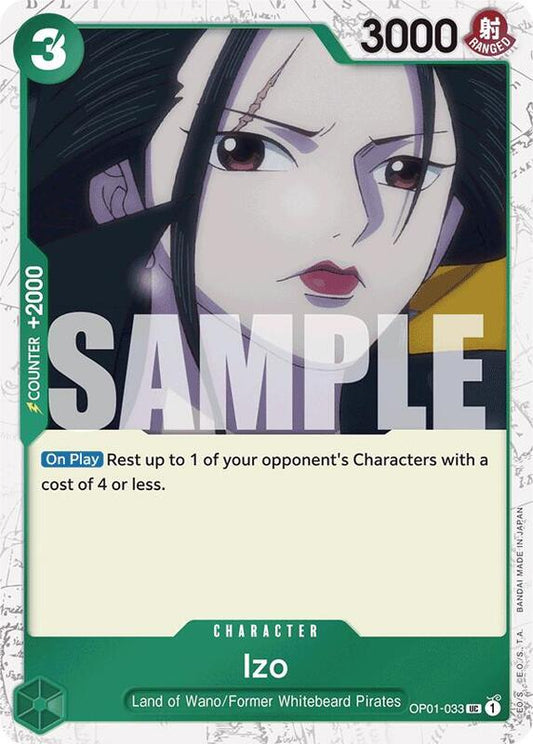Izo (OP01-033) (Jolly Roger Foil) PRB01