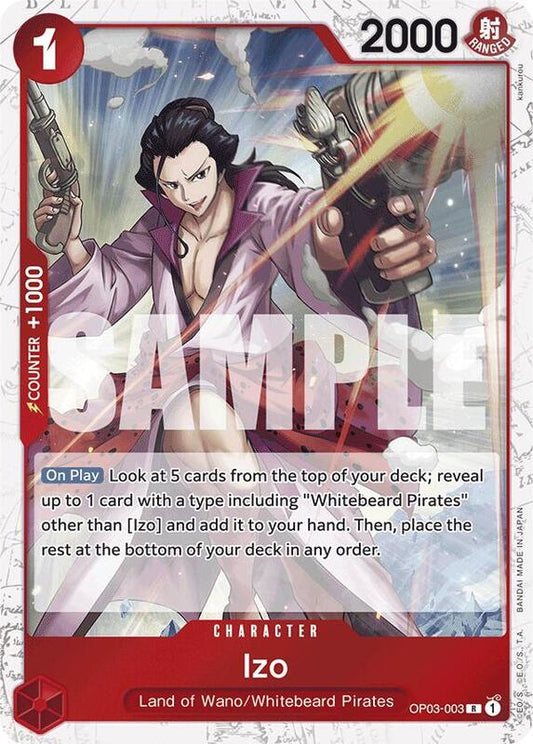 Izo (OP03-003) (Jolly Roger Foil) PRB01