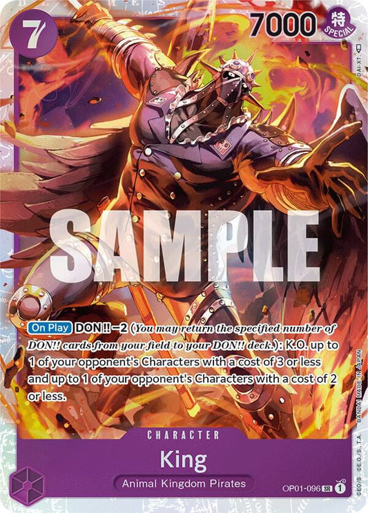 King OP01-096 SR
