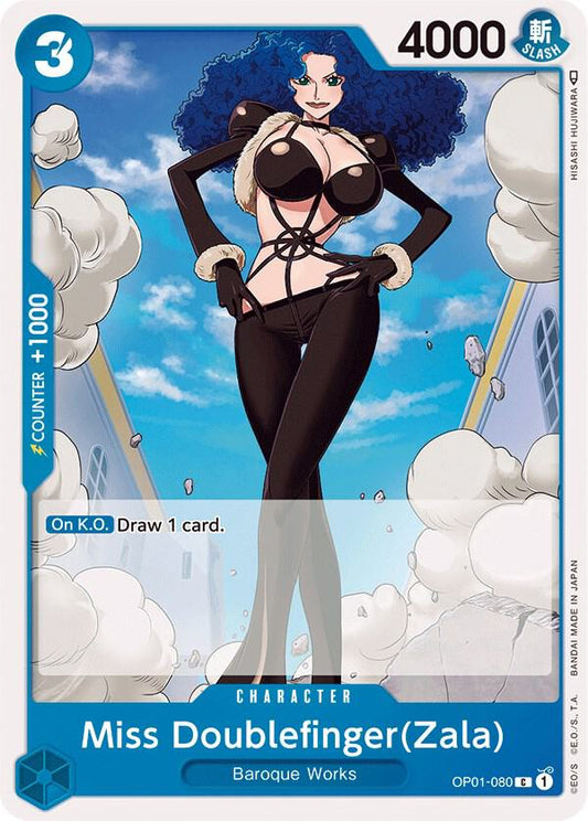 Miss Doublefinger(Zala) OP01-080 C
