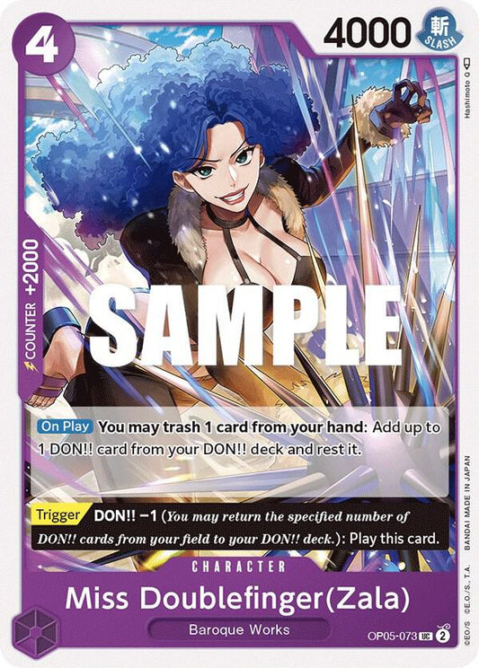 Miss Doublefinger (Zala) OP05-073 UC