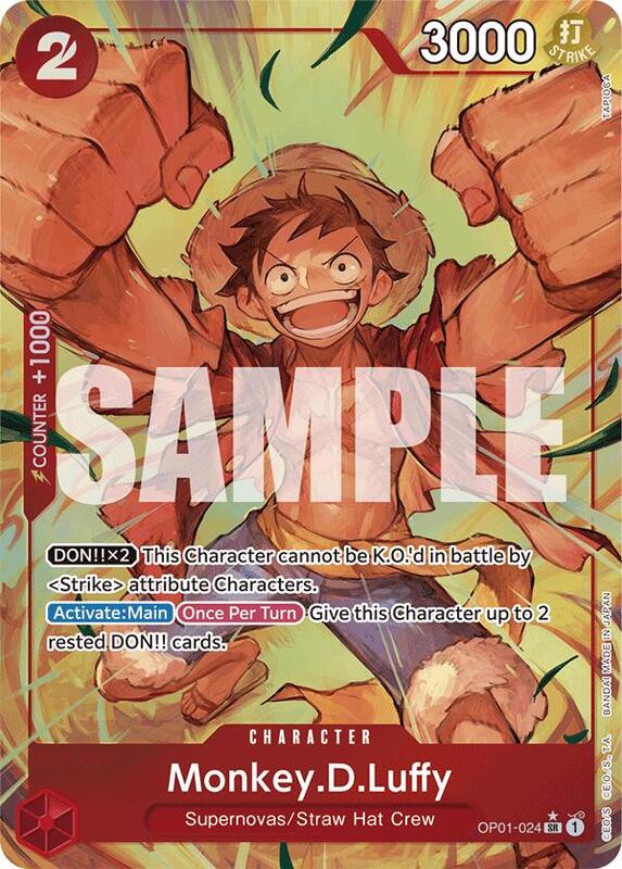 Monkey.D.Luffy (OP01-024) (Alt. Art) PRB01