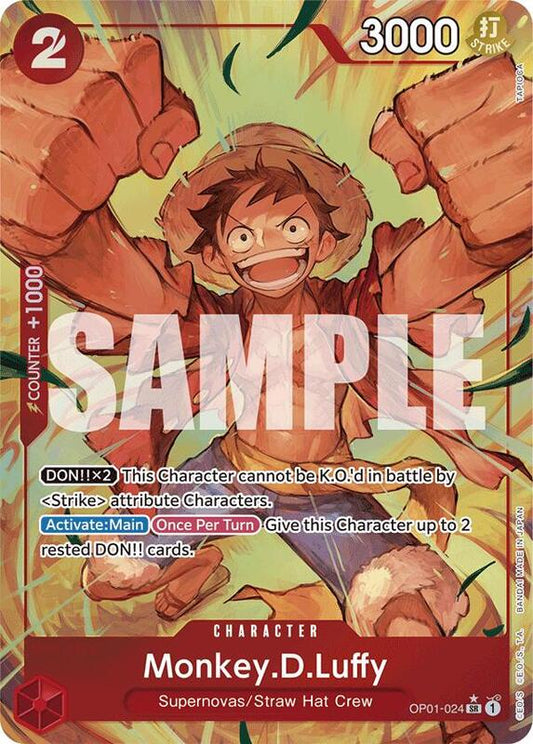 Monkey.D.Luffy (OP01-024) (Alt. Art) PRB01