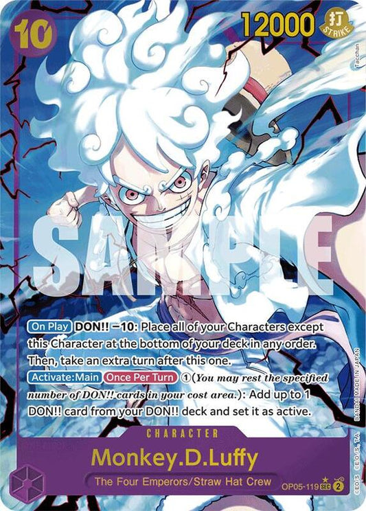 Monkey.D.Luffy (OP05-119) (Parallel Alt.) PRB01