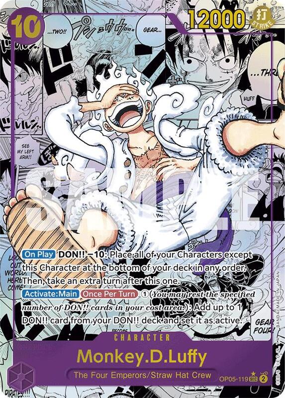 Monkey.D.Luffy (OP05-119) (Manga) (Reprint) PRB01