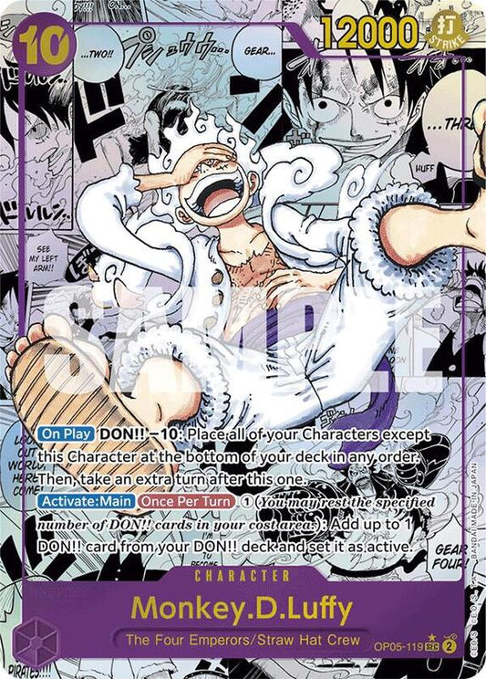 Monkey.D.Luffy (OP05-119) (Manga) (Reprint) PRB01