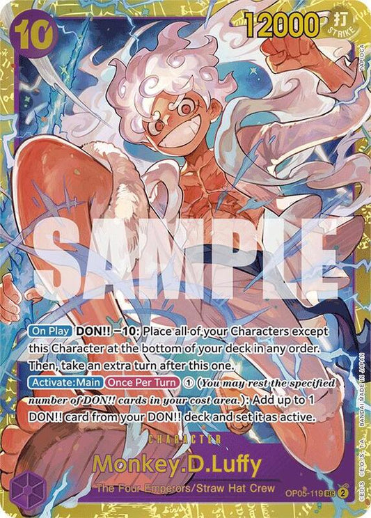 Monkey.D.Luffy (OP05-119) (Reprint) PRB01
