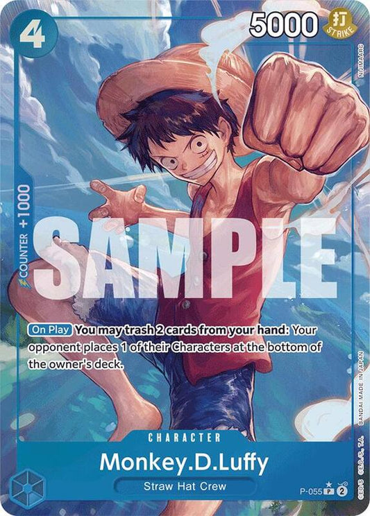 Monkey.D.Luffy (P-055) (Full Art) PRB01