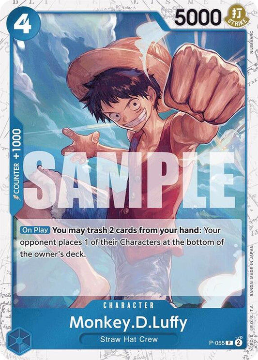 Monkey.D.Luffy (P-055) (Jolly Roger Foil) PRB01