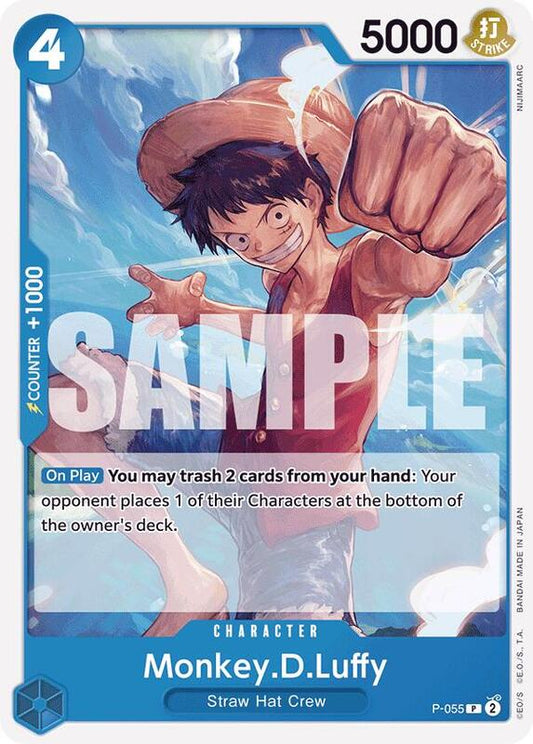 Monkey.D.Luffy (P-055) (Reprint) PRB01