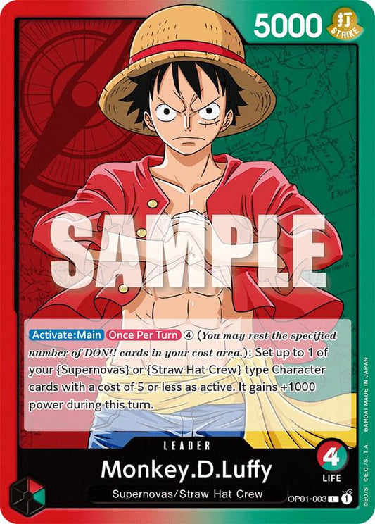 Monkey D. Luffy OP01-003 L