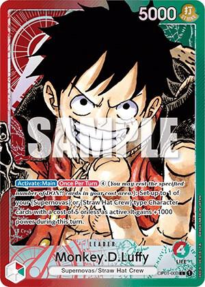Monkey D. Luffy OP01-003 L (Parallel)