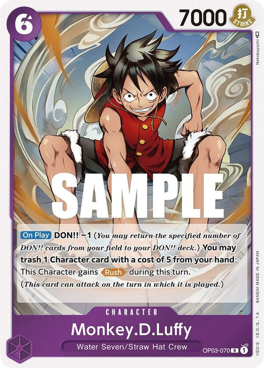 Monkey D. Luffy OP03-070 R