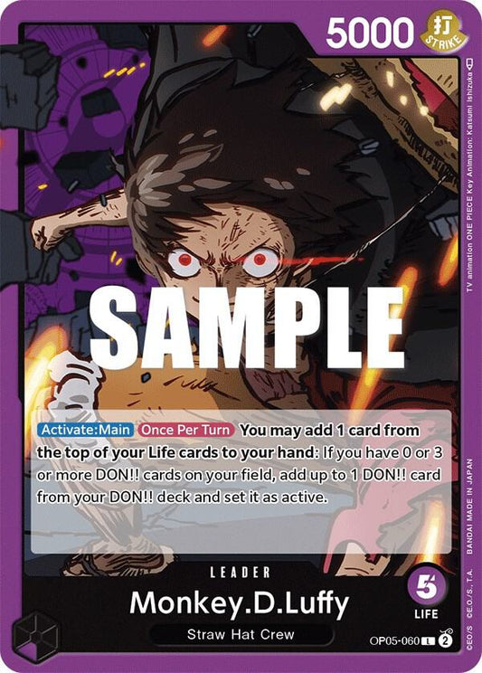 Monkey D. Luffy OP05-060 L