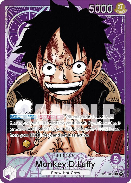 Monkey D. Luffy OP05-060 L (Parallel)