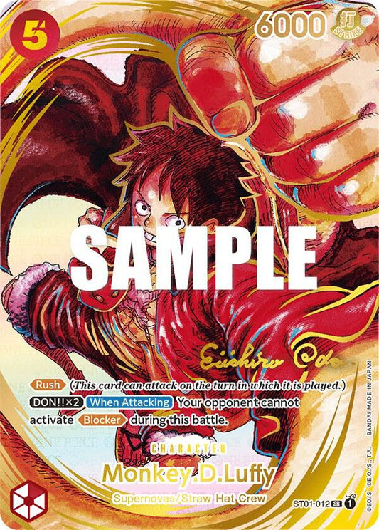 Monkey D. Luffy OP05-ST01-12 SR (Parallel)