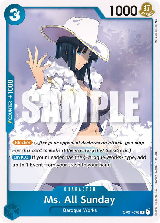 Ms. All Sunday OP01-79 R