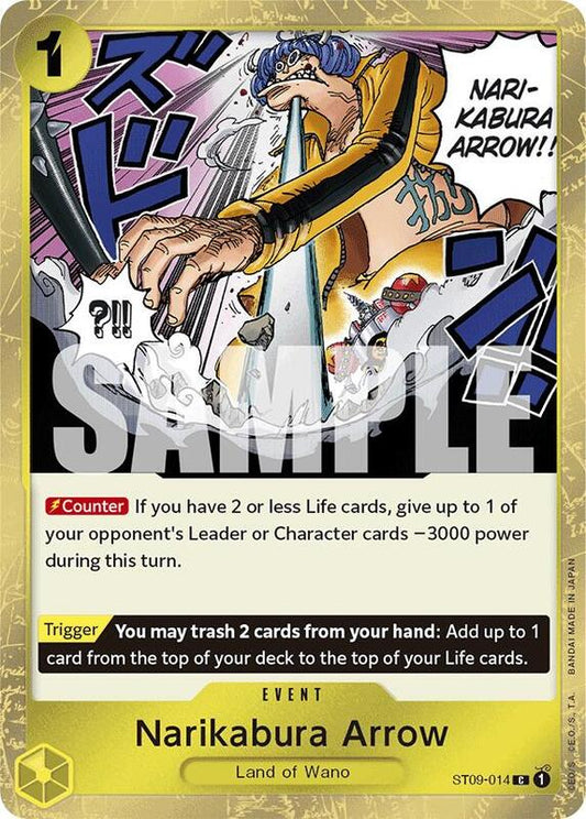 Narikabura Arrow (ST09-014) (Jolly Roger Foil) PRB01