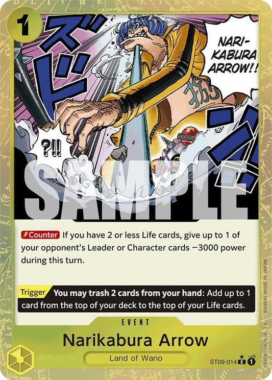 Narikabura Arrow (ST09-014) (Textured Foil) PRB01