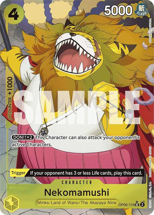 Nekomamushi (OP06-110) (Full Art) PRB01