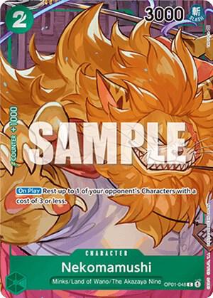 Nekomamushi OP01-48 C (Box Topper Foil)