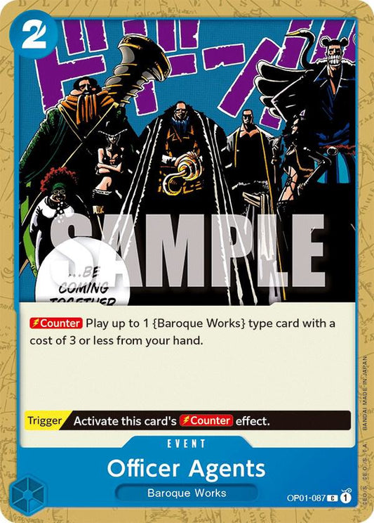 Officer Agents OP01-087 C