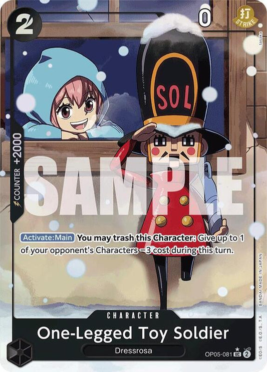 One-Legged Toy Soldier (OP05-081) (Parallel Alt.) PRB01