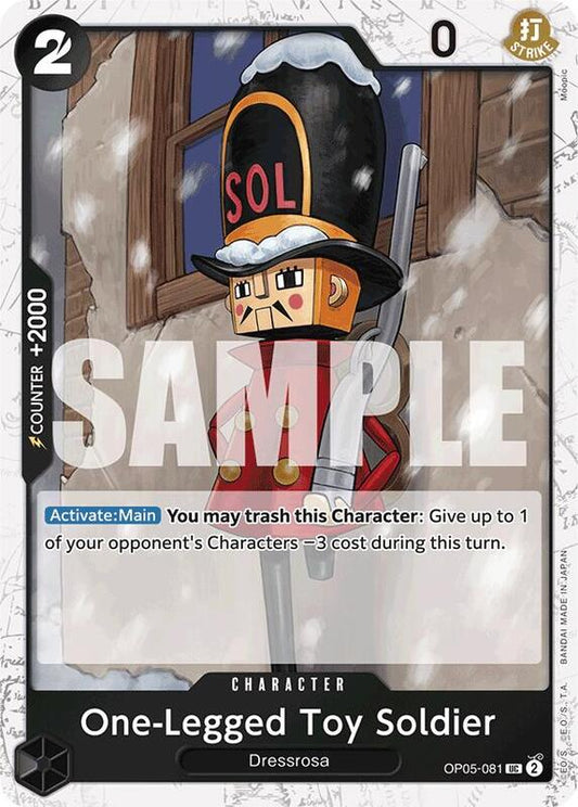 One-Legged Toy Soldier (OP05-081) (Jolly Roger Foil) PRB01