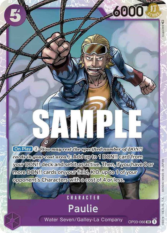 Paulie OP03-066 SR