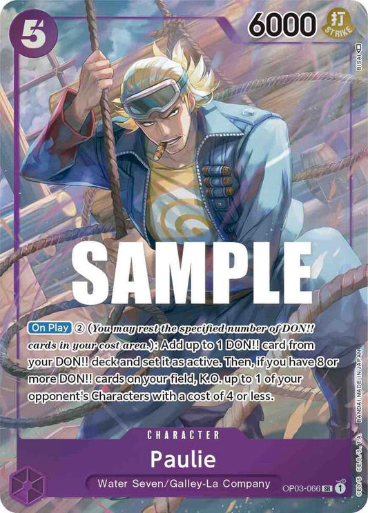 Paulie OP03-066 SR (Parallel)
