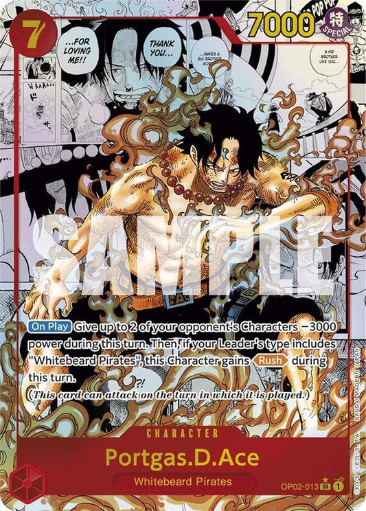 Portgas.D.Ace (OP02-013) (Manga) (Reprint) PRB01