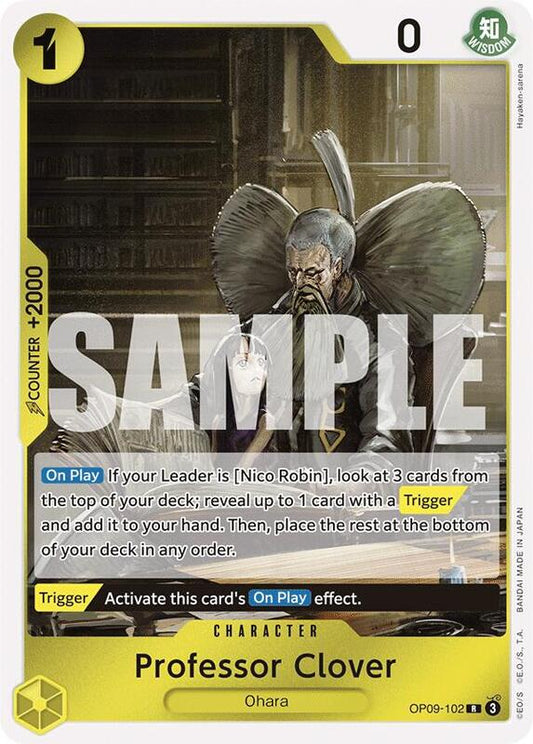 Professor Clover OP09-102 R