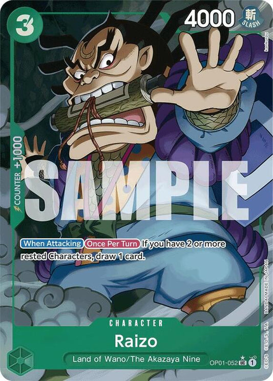 Raizo (OP01-052) (Full Art) PRB01