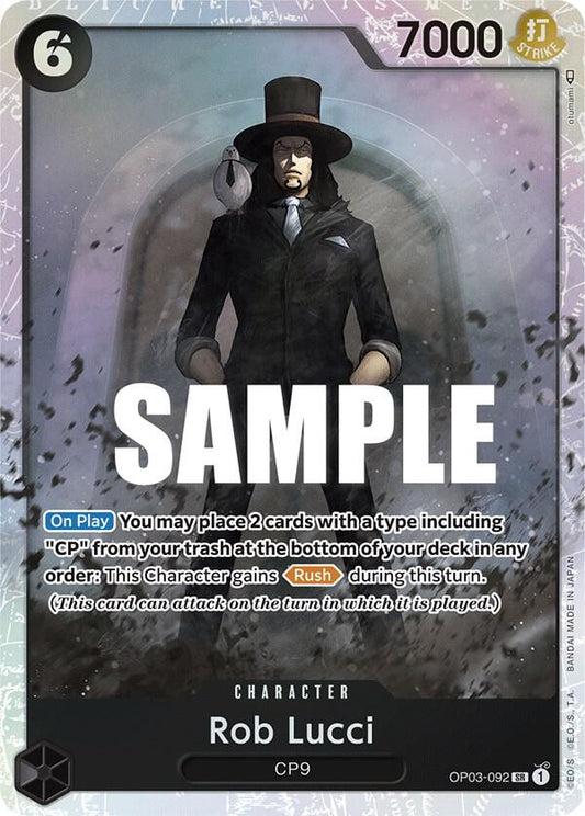 Rob Lucci OP03-092 SR