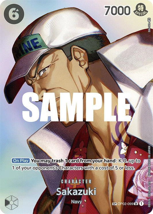 Sakazuki OP04-OP02-099 SR (SP)
