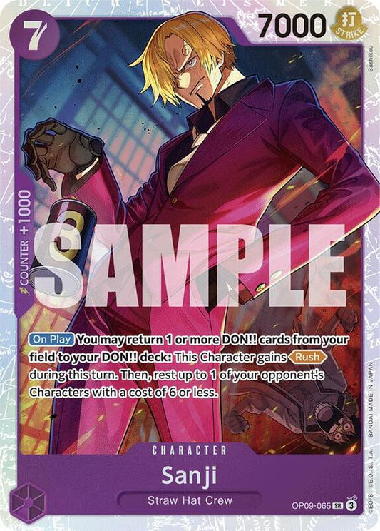 Sanji OP09-065 SR