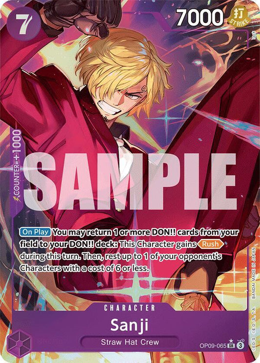 Sanji OP09-065 SR (Parallel)