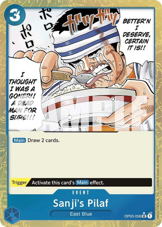 Sanji's Pilaf (OP03-056) (Textured Foil) PRB01