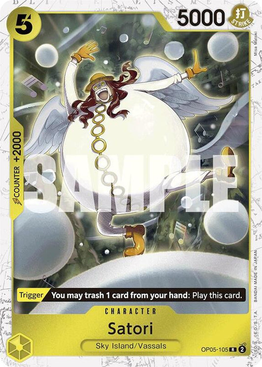 Satori (OP05-105) (Jolly Roger Foil) PRB01