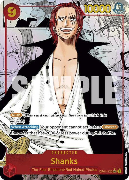 Shanks (OP01-120) (Manga) (Reprint) PRB01