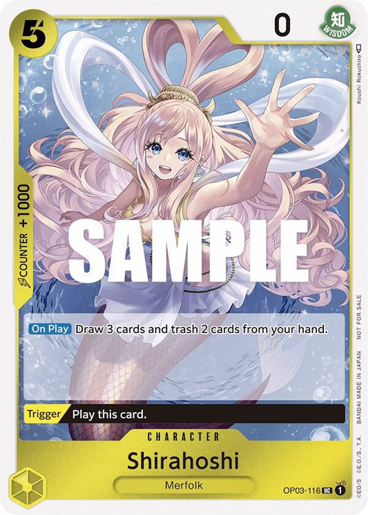 Shirahoshi (Dash Pack) OP04-OP03-116 UC