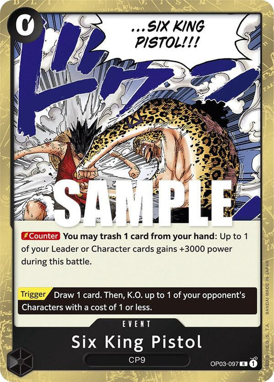 Six King Pistol OP03-097 R