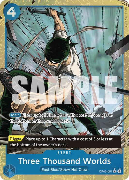 Three Thousand Worlds (OP03-057) (Alt. Art) PRB01