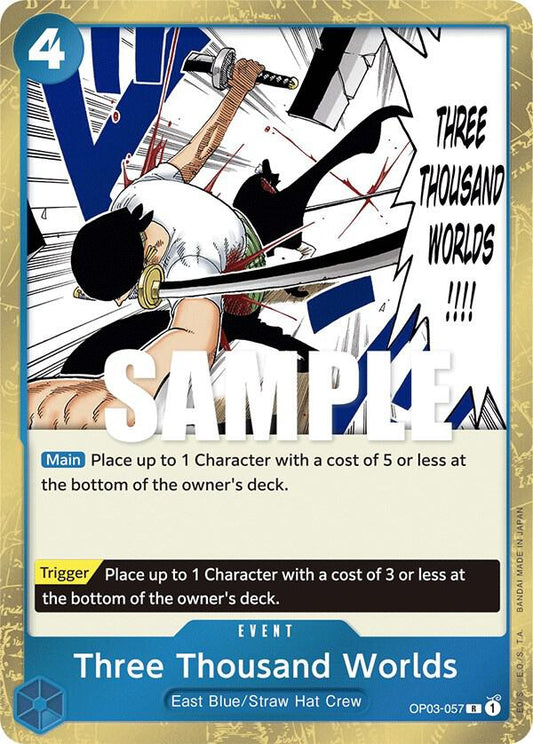 Three Thousand Worlds OP03-057 R