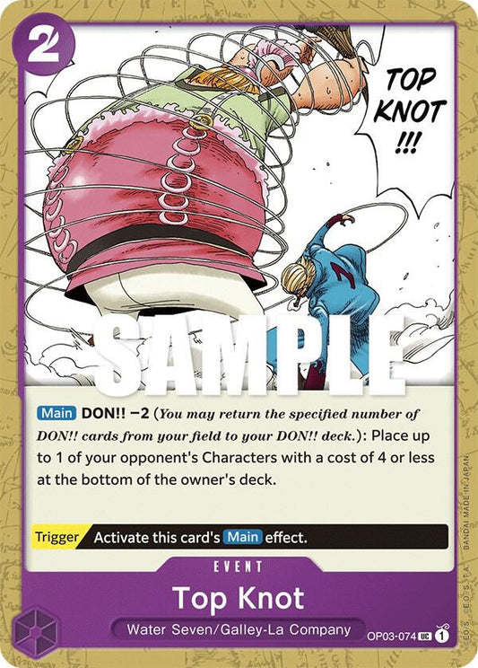 Top Knot OP03-074 UC