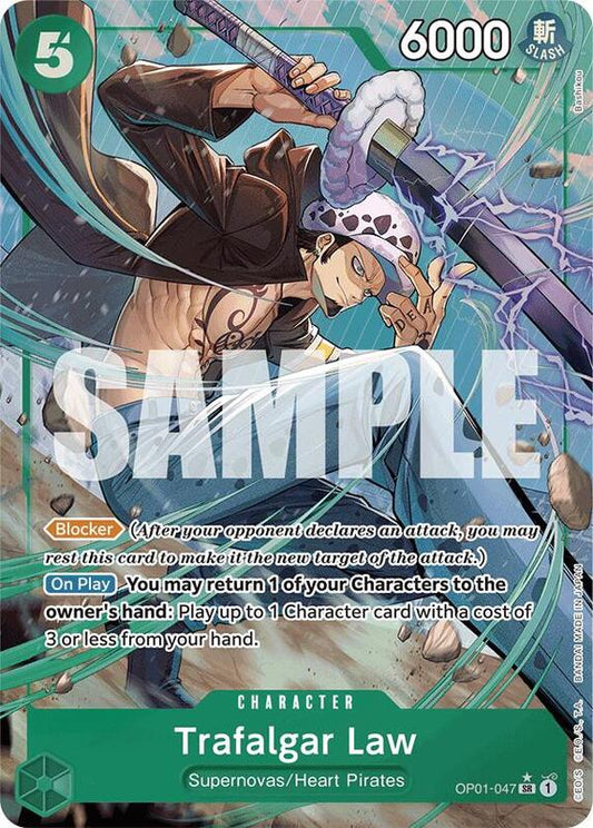 Trafalgar Law (OP01-047) (Alternate Art) PRB01