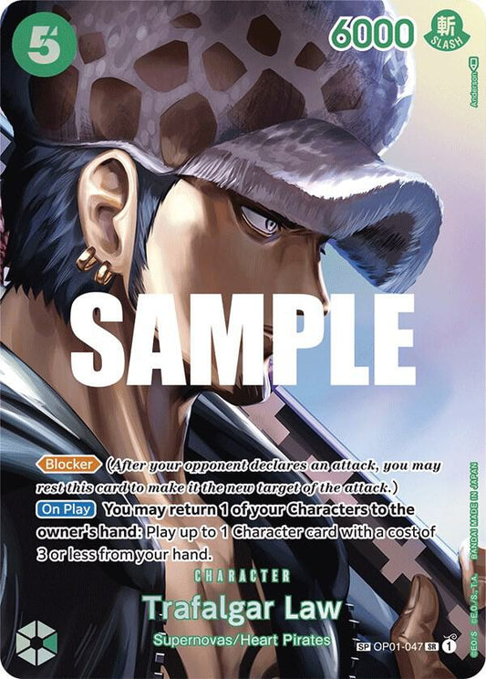 Trafalgar Law (OP04-OP01-047) SR (SP)